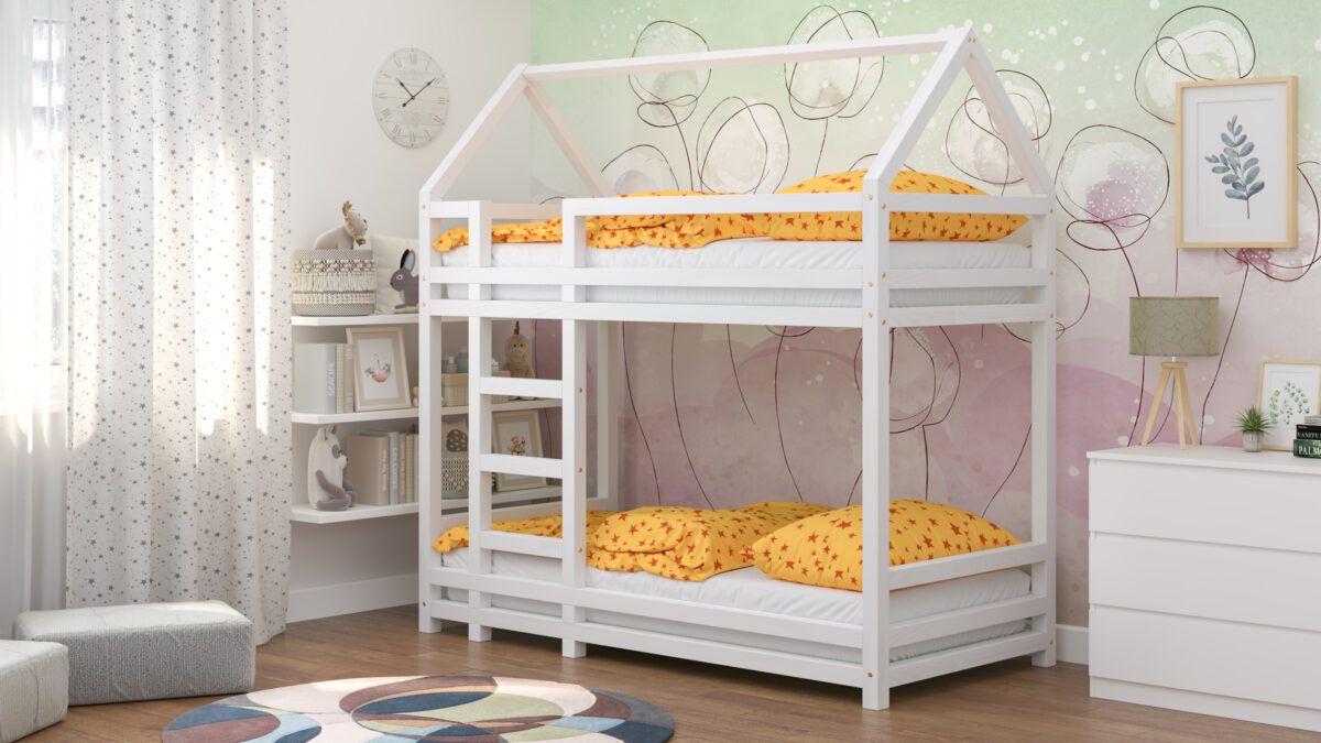 Bunk beds in children's bedroom