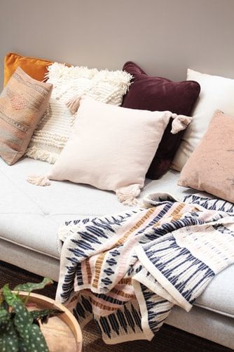 Decorate with cushions